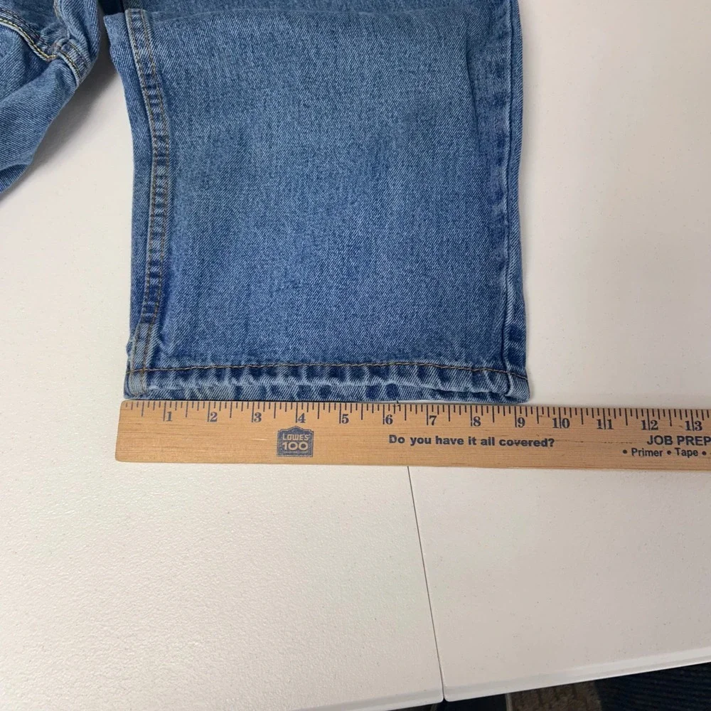 Levi's 550 Relaxed Fit Jeans Mens 42x32 Blue Medium Wash Tapered Leg Denim